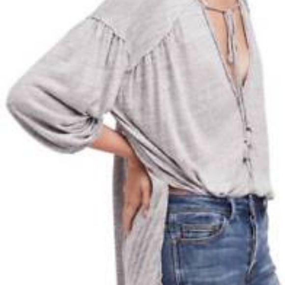 FREE PEOPLE JUST A HENLEY - LIKE NEW! Nordstrom - Picture 4 of 5